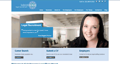Desktop Screenshot of klrecruitment.com.au
